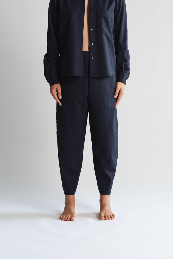 Pantalone Balloon Fresco Lana