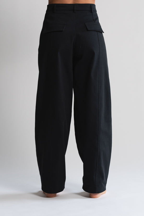Pantalone Barrel cotone