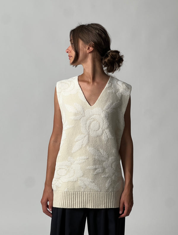 Gilet Jacquard